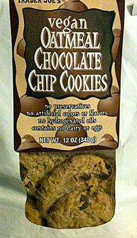 Trader Joe's Vegan Oatmeal Chocolate Chip Cookies Reviews - Trader Joe