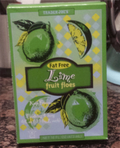 Trader Joe's Lime Fruit Floes