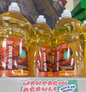 Trader Joe's Mandarin Orange Liquid Dish Soap