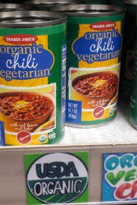 Trader Joe's Organic Vegetarian Chili