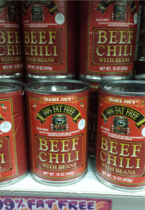 Trader Joe's Beef Chili