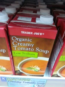 Trader Joe's Organic Creamy Tomato Soup Low Sodium Reviews