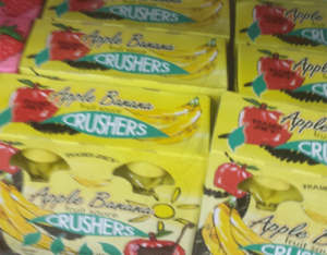 Trader Joe's Apple Banana Crushers