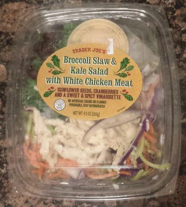 Trader Joe's Broccoli Kale Chicken Salad