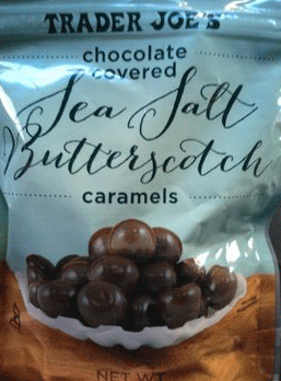 Trader Joe's Chocolate Covered Sea Salt Butterscotch Caramels
