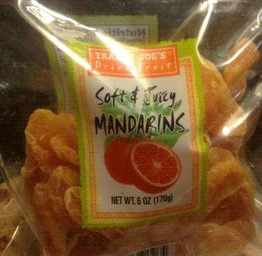 Trader Joe's Dried Mandarins
