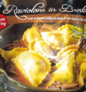 Trader Joe's Ravioli in Brodo