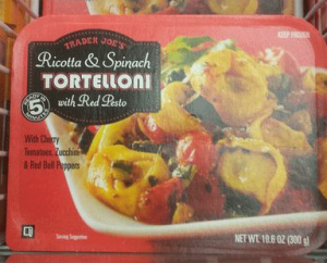 Trader Joe's Ricotta & Spinach Tortelloni