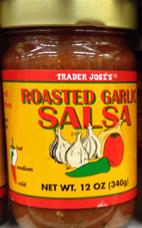 Trader Joe's Roasted Garlic Salsa