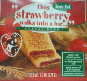 Trader Joe's Strawberry Cereal Bars