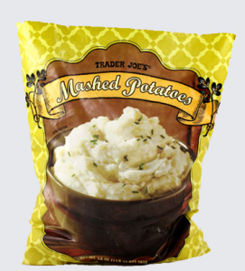 Trader Joe's Frozen Mashed Potatoes