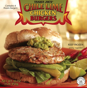 Trader Joe’s Chile Lime Chicken Burgers Reviews