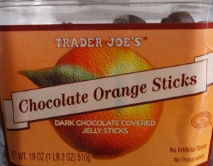 Trader Joe's Chocolate Orange Sticks