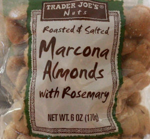 Trader Joe's Marcona Almonds with Rosemary