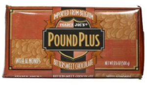 Trader Joe's Pound Plus Bittersweet Chocolate With Almonds