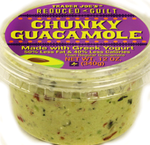 Trader Joe's Reduced Guilt Chunky Guacamole