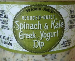 Trader Joe's Spinach & Kale Greek Yogurt Dip