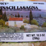 Trader Joe's Spinach Lasagna