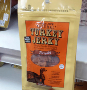 Trader Joe's Teriyaki Turkey Jerky