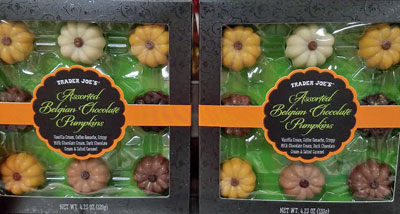 Trader Joe’s Assorted Belgian Chocolate Pumpkins Reviews