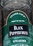 Trader Joe's Black Peppercorn Grinder