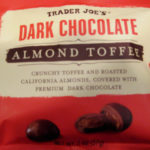 Trader Joe's Dark Chocolate Almond Toffee