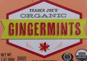 Trader Joe's Organic Ginger Mints