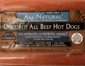 Trader Joe's All Beef Hot Dogs