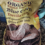 Trader Joe's Organic Blue Corn Tortilla Chips With Sprouted Amaranth, Quinoa, and Chia Seeds