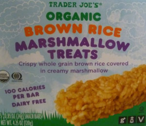 Trader Joe's Organic Brown Rice Marshmallow Treats