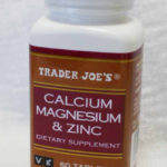 Trader Joe's Calcium Magnesium & Zinc Supplements