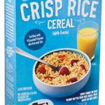 Trader Joe's Crisp Rice Cereal