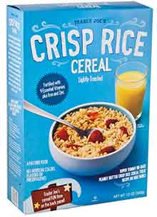 Trader Joe's Crisp Rice Cereal