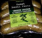 Trader Joe's Pesto Chicken and Turkey Sausage