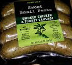 Trader Joe’s Sweet Basil Pesto Chicken and Turkey Sausage Reviews