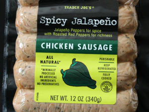 Trader Joe's Spicy Jalapeño Chicken Sausage