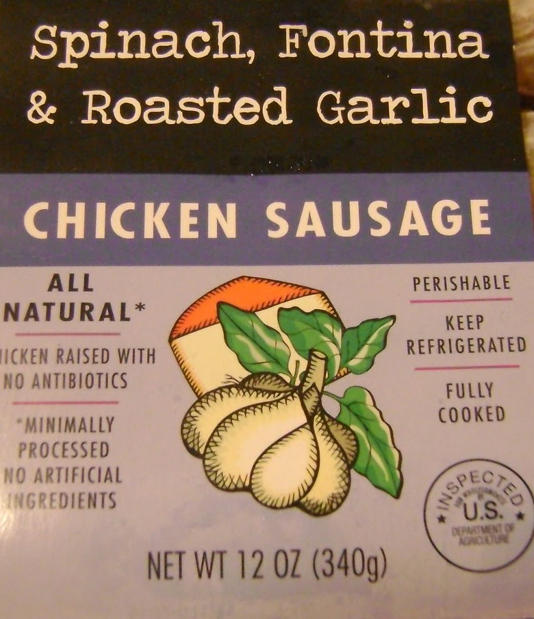 Trader Joe’s Spinach Fontina Garlic Chicken Sausage Reviews