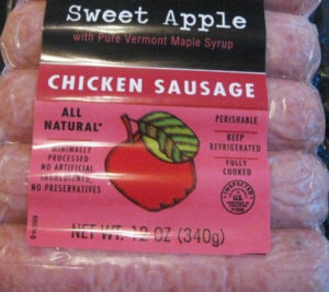 Trader Joe's Sweet Apple Chicken Sausage