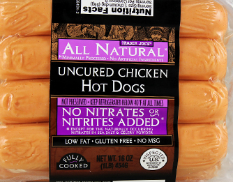 Trader Joe’s Uncured Chicken Hot Dogs Reviews