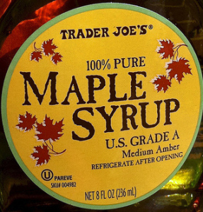 Trader Joe's 100% Pure Grade A Medium Amber Maple Syrup