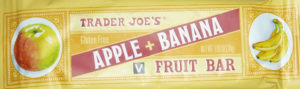 Trader Joe's Apple Banana Fruit Bar