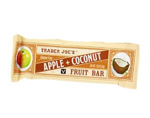Trader Joe's Apple Coconut Fruit Bar