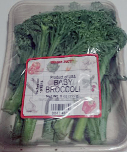 Trader Joe's Baby Broccoli