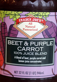 Trader Joe's Beet & Purple Carrot Juice