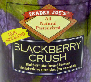 Trader Joe's Blackberry Crush