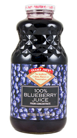 Trader Joe's 100% Blueberry Juice