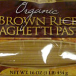 Trader Joe's Organic Brown Rice Spaghetti Pasta