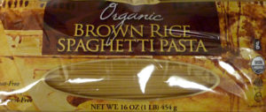 Trader Joe's Organic Brown Rice Spaghetti Pasta