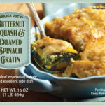 Trader Joe's Butternut Squash & Creamed Spinach Gratin