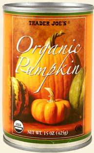 Trader Joe's Organic Canned Pumpkin